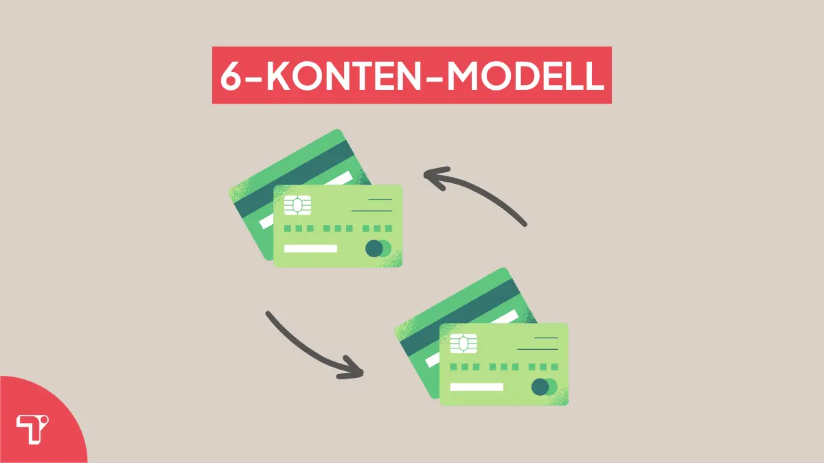 Das 6-Konten-Modell und wie du damit Geld sparst