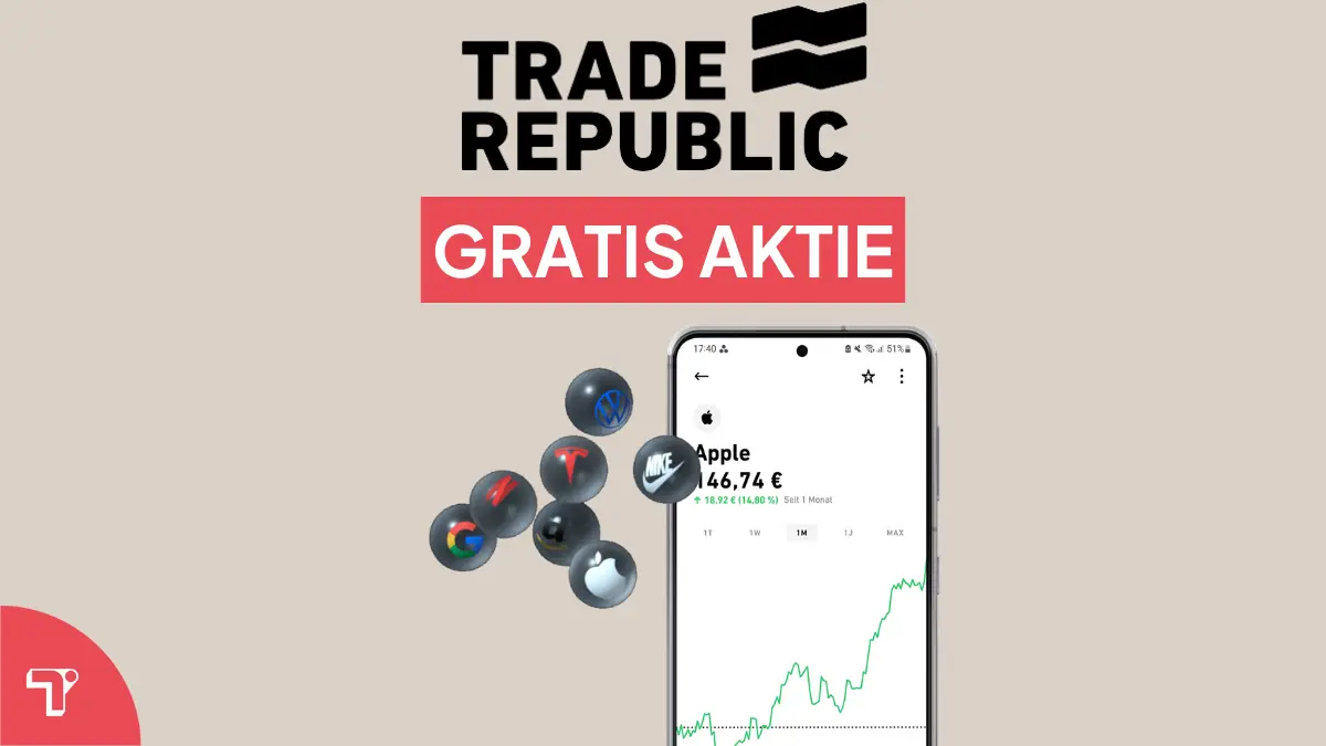 Trade Republic Bonus – Gratisaktie im Wert von 15€