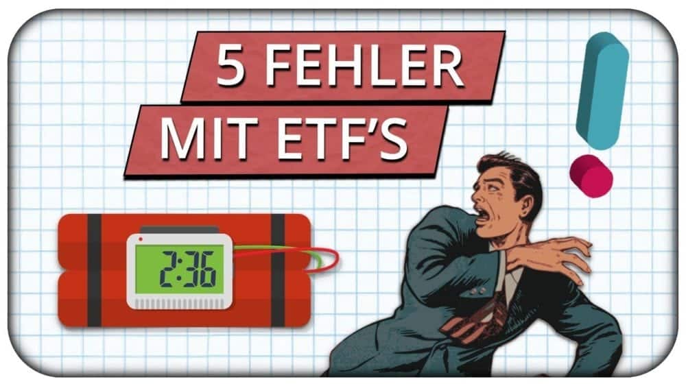 5 Fehler die Anleger mit ETFs machen