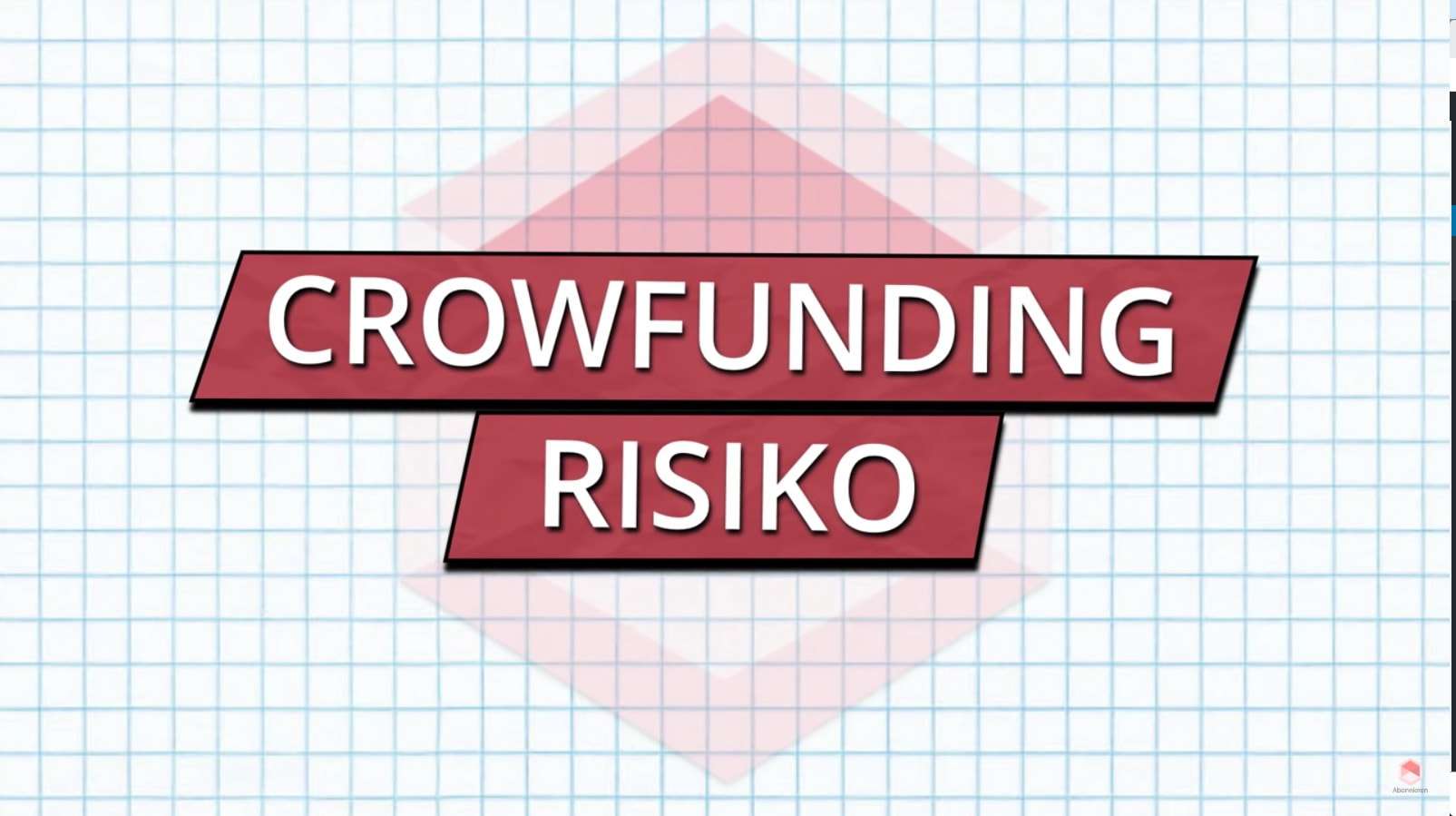 Crowdfunding Risiko