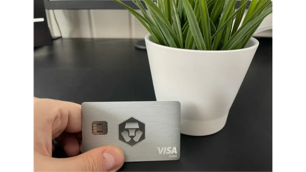 crypto.com Icy White kreditkarte