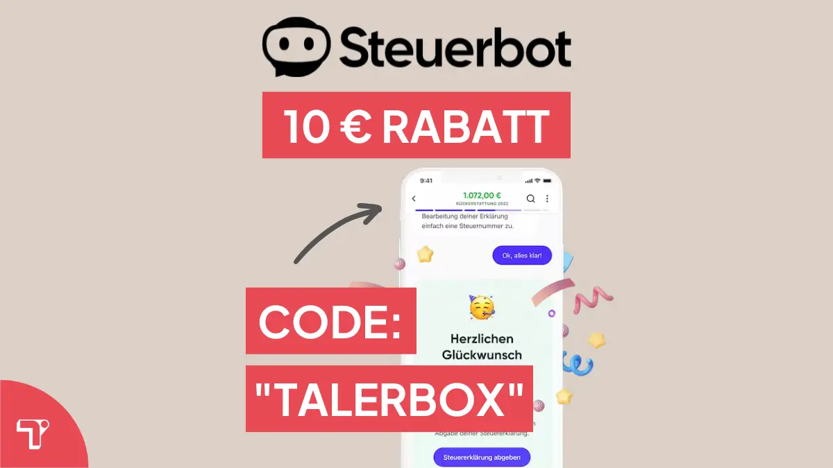 Steuerbot Rabattcode: 10 € GESTOPPT – Alternative!