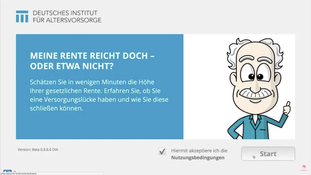Deutsches Institut für Altersvorsorge - Meine Rente reicht doch - oder etwa nicht?