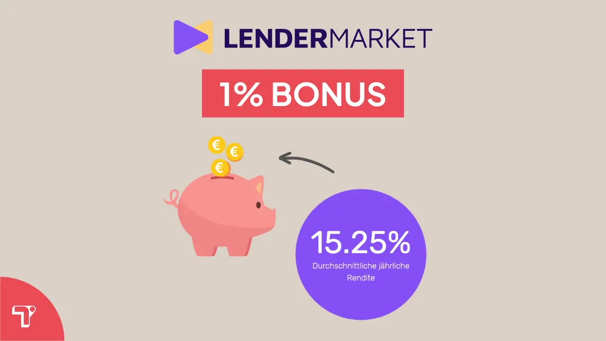 Lendermarket Promotion Code: 1% Cashback Bonus
