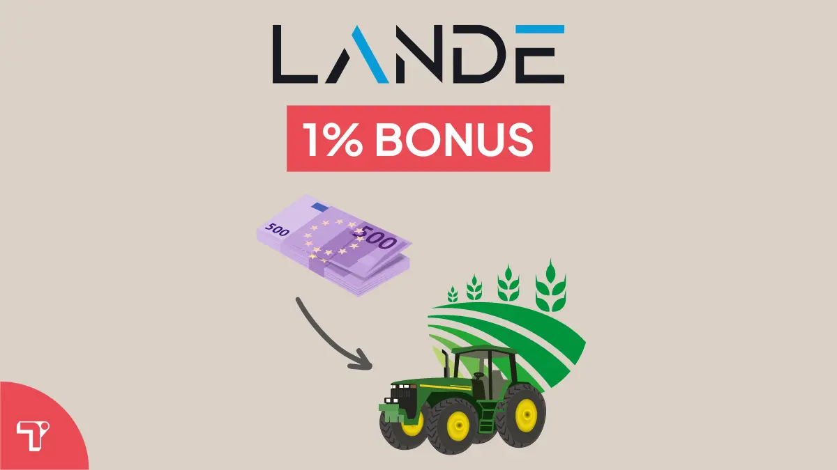 Lande bonus 1% cashback