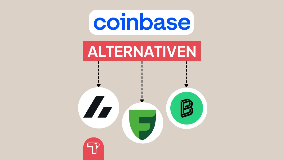 Top 3 Coinbase Alternativen im Überblick: günstig & seriös!