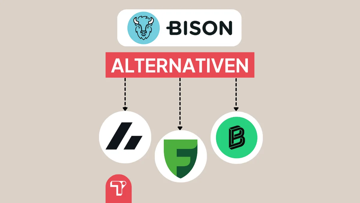 Top 3 Bison App Alternativen im Vergleich inkl. 10 € Bonus