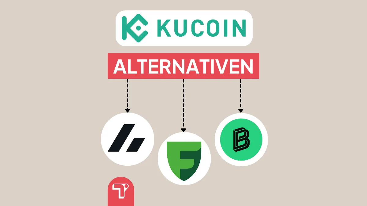 Top 3 KuCoin Alternativen im Vergleich inkl. 10 € Bonus