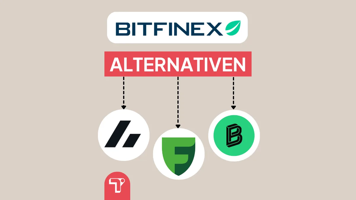 Top 3 Bitfinex Alternativen im Vergleich inkl. 10 € Bonus