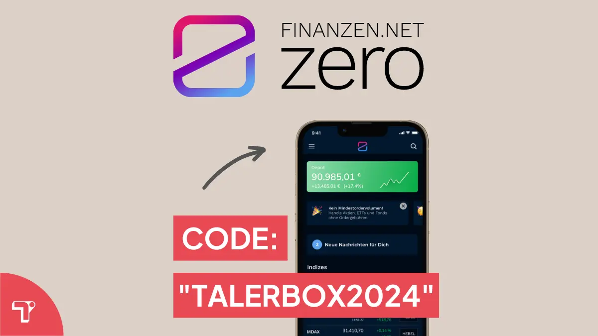 Finanzen.net Zero Promo Code 25€ + bis zu 175€