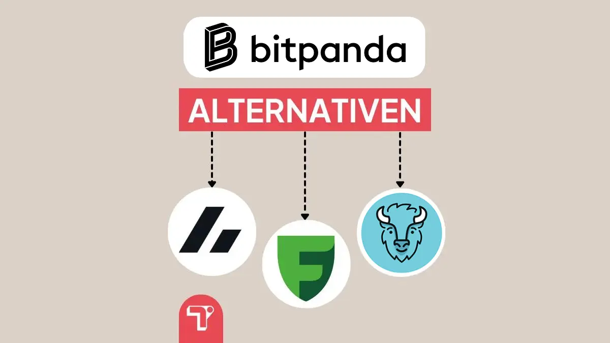 Top 3 Bitpanda Alternativen im Überblick: günstig & seriös!