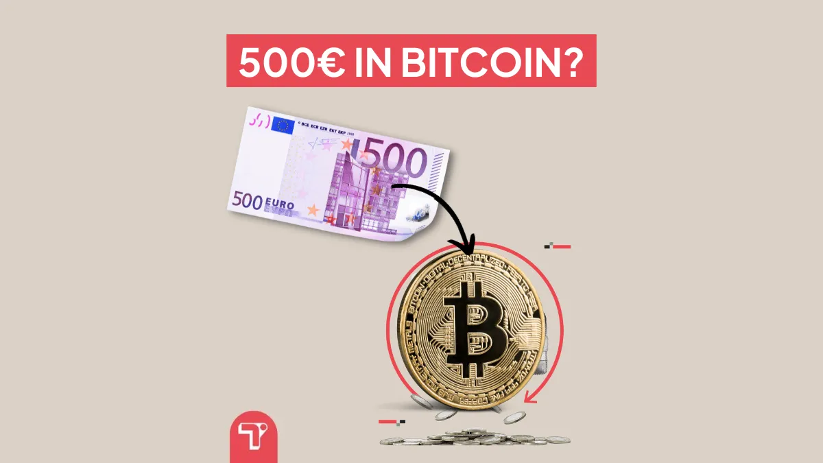 500 € in Bitcoin investieren