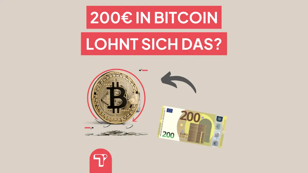 200 € in Bitcoin investieren