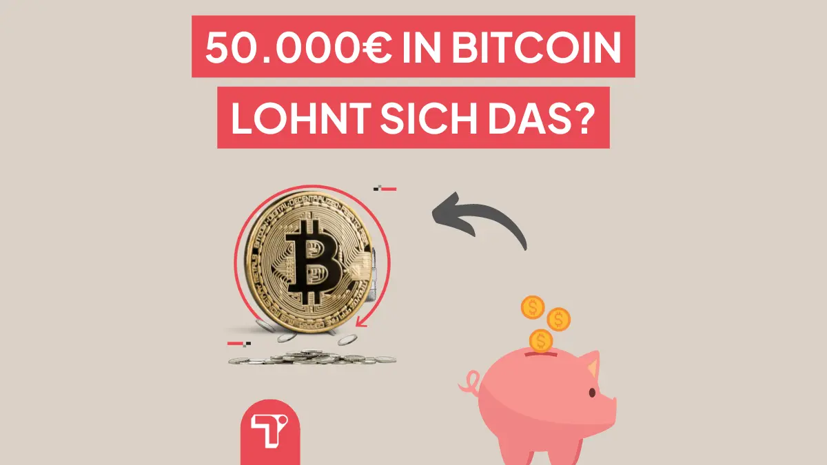 50.000 € in Bitcoin investieren