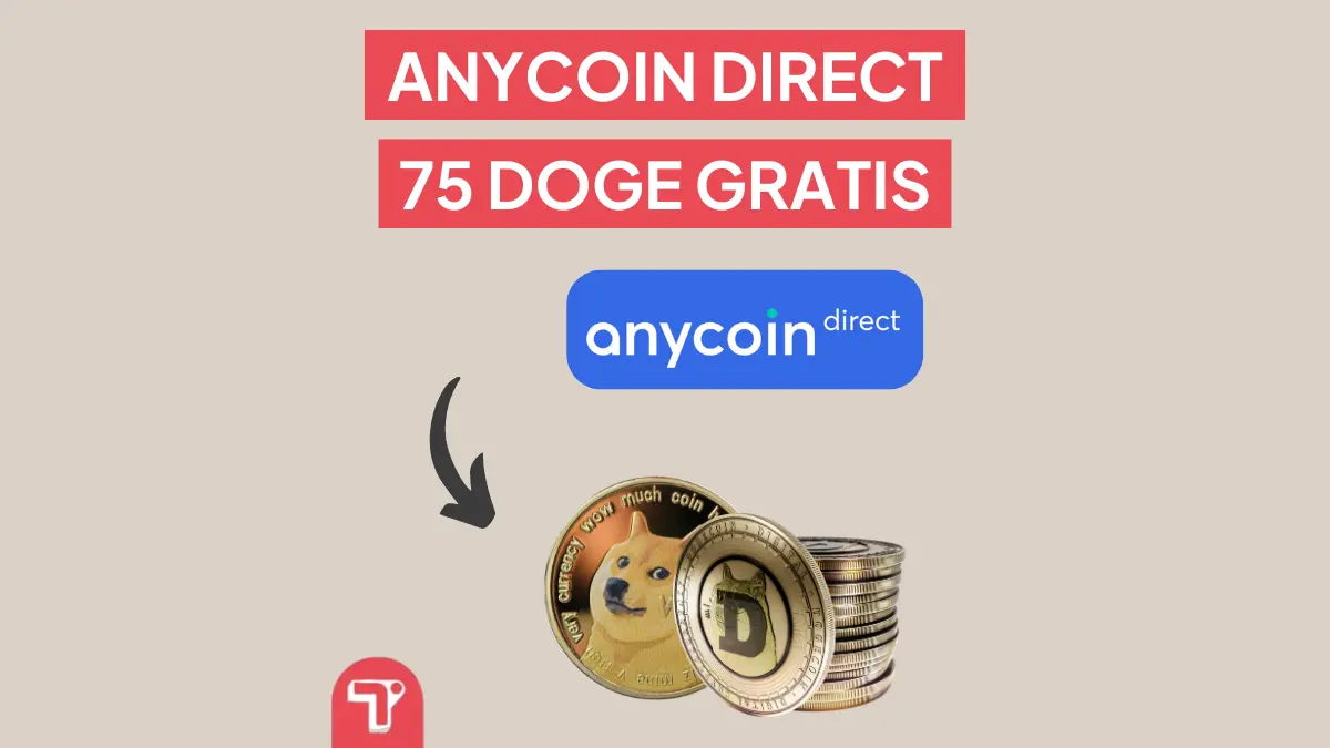 Anycoin direct – 75 DOGE gratis