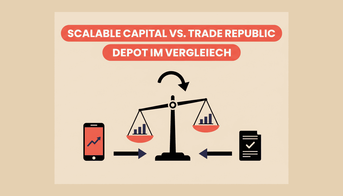 Trade Republic vs Scalable Capital: Depot im Vergleich