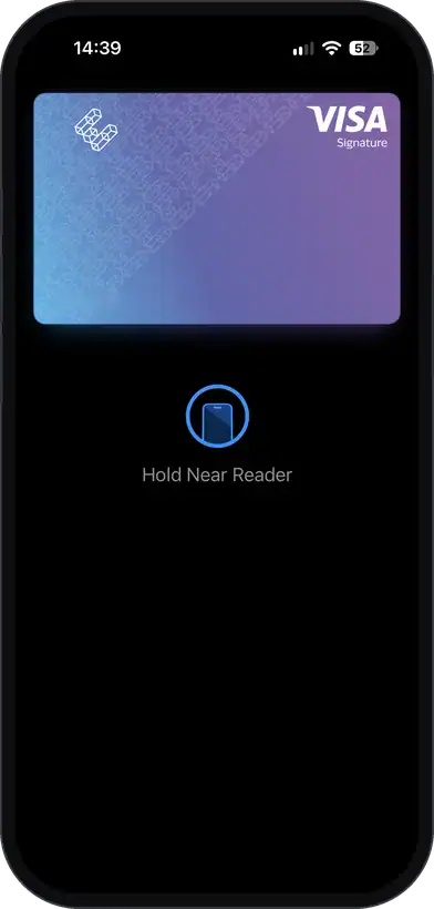 ether.fi Cash Karte in Apple Wallet